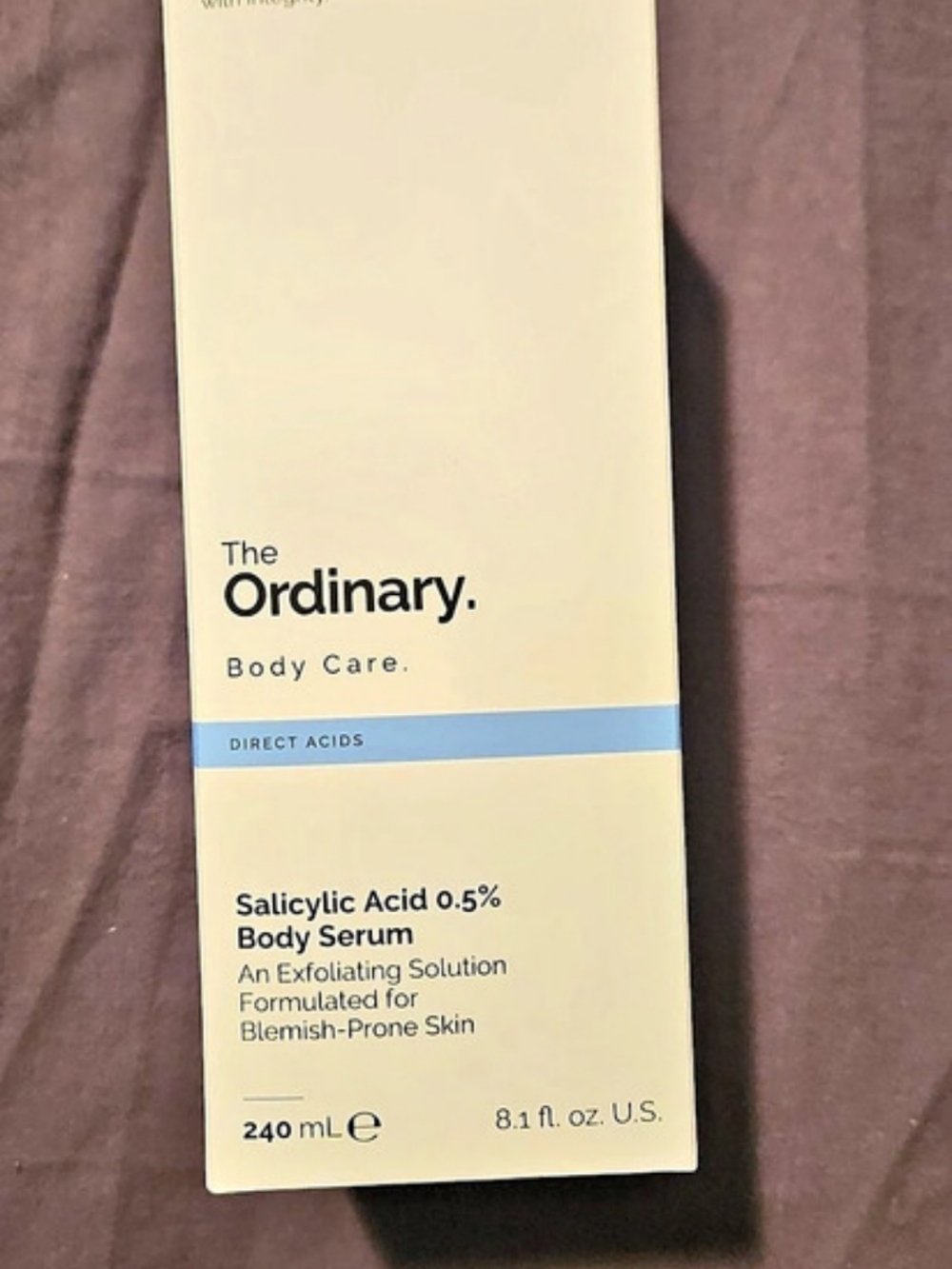 The Ordinary Salicylic Acid 0.5% Body Serum Body Serum 240 mL NWT